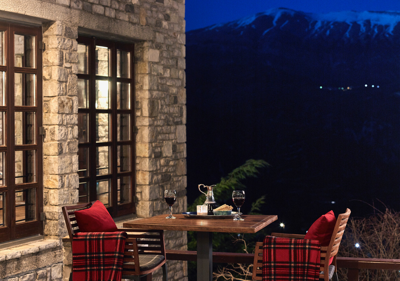 Select Green Hotels Aristi Mountain Resort Dinner