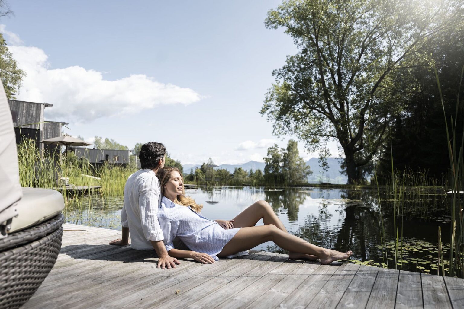 ADLER Lodge RITTEN paar am See