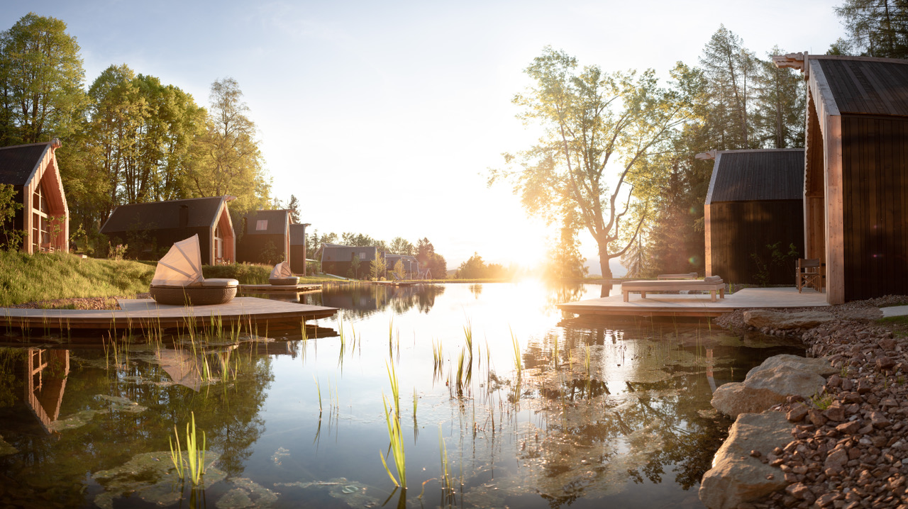 Adler Lodge Ritten Chalets am Badeteich