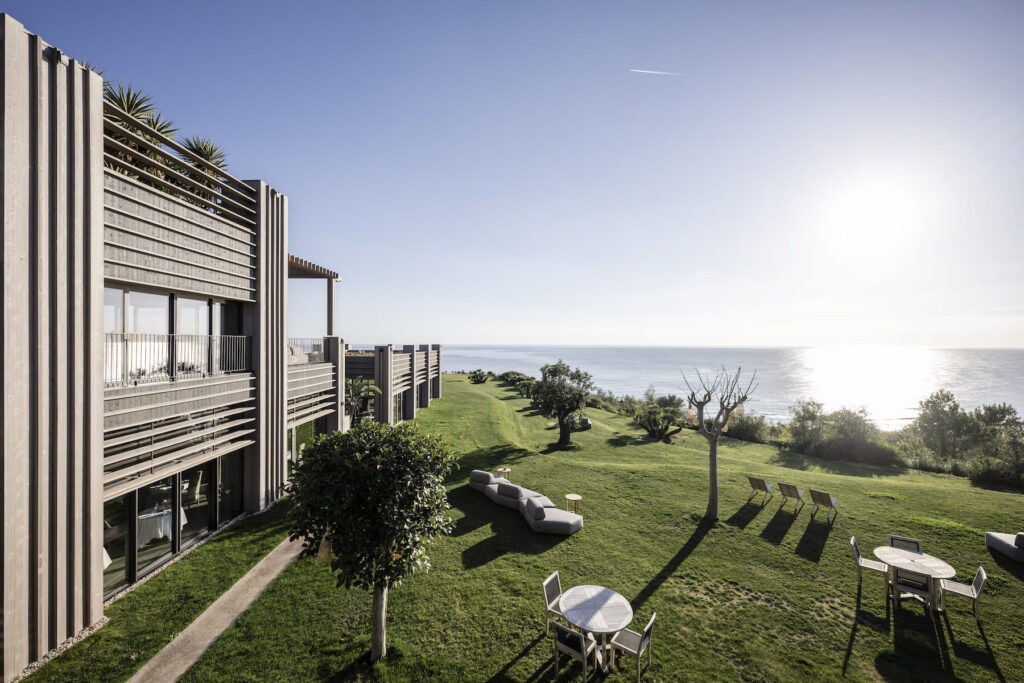 Adler spa resort sicilia garten und blick aufs meer