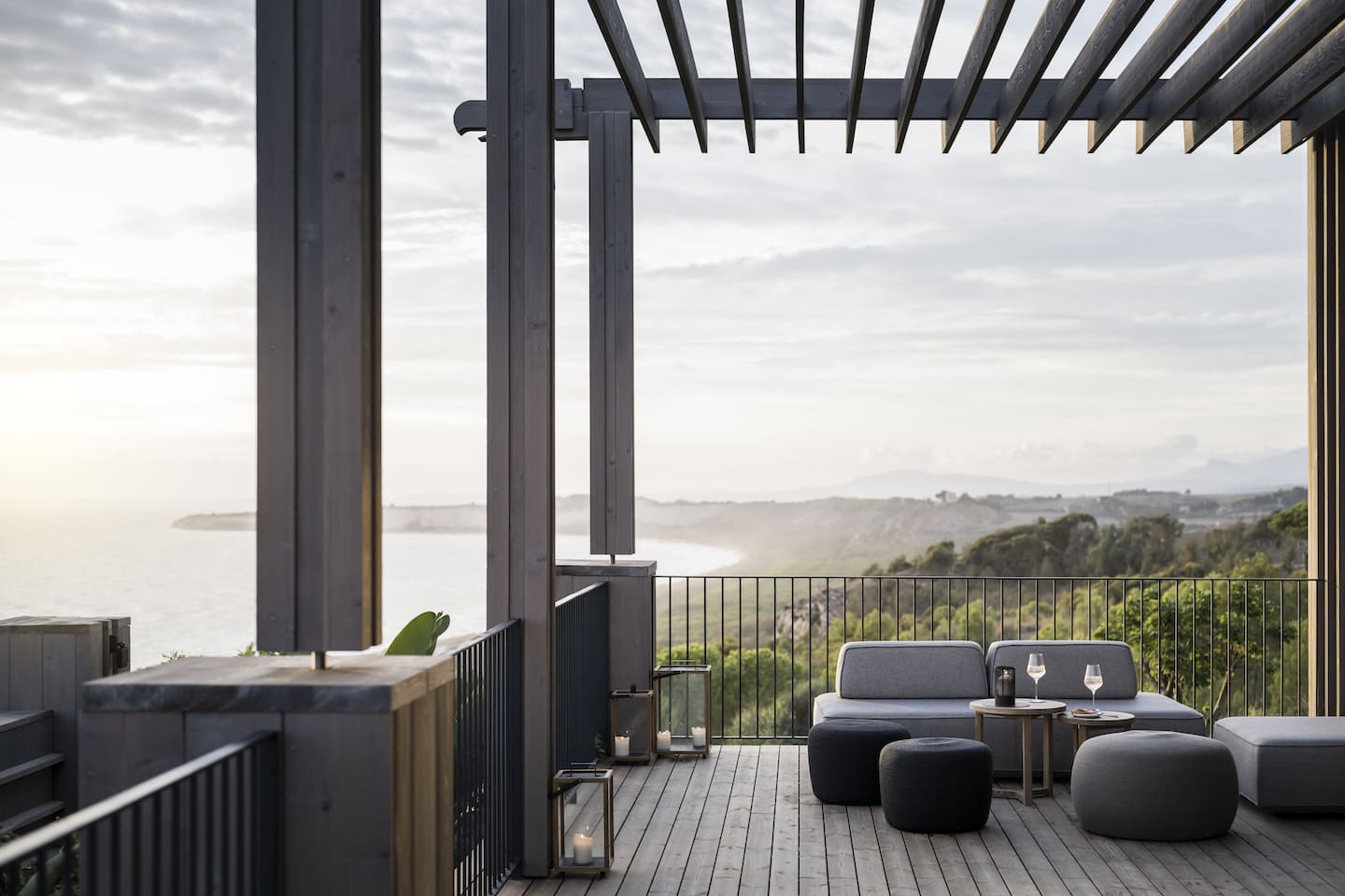 Adler Spa Resort Sicilia Lounge Terrasse