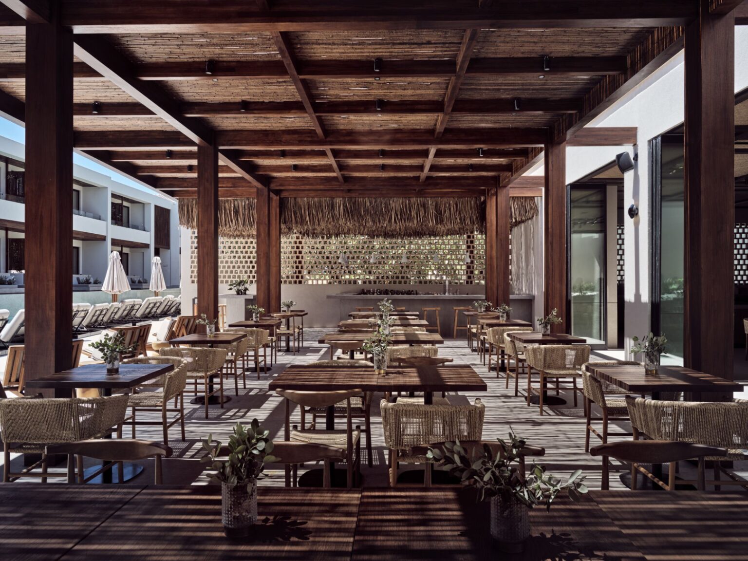 Select Green Hotels Contessina Hotel outdoor restaurant