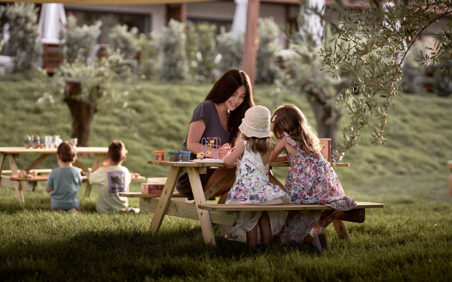 Select Green Hotels Contessina Hotel spielende Kinder