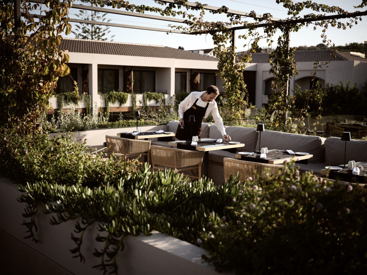 Select Green Hotels Contessina Hotel organic garden