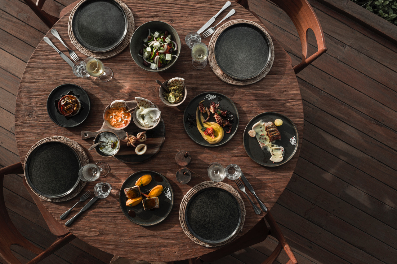 select green hotel OKU Kos beach restaurant