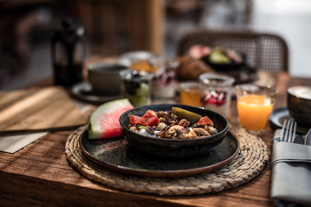 select green hotel OKU Kos breakfast