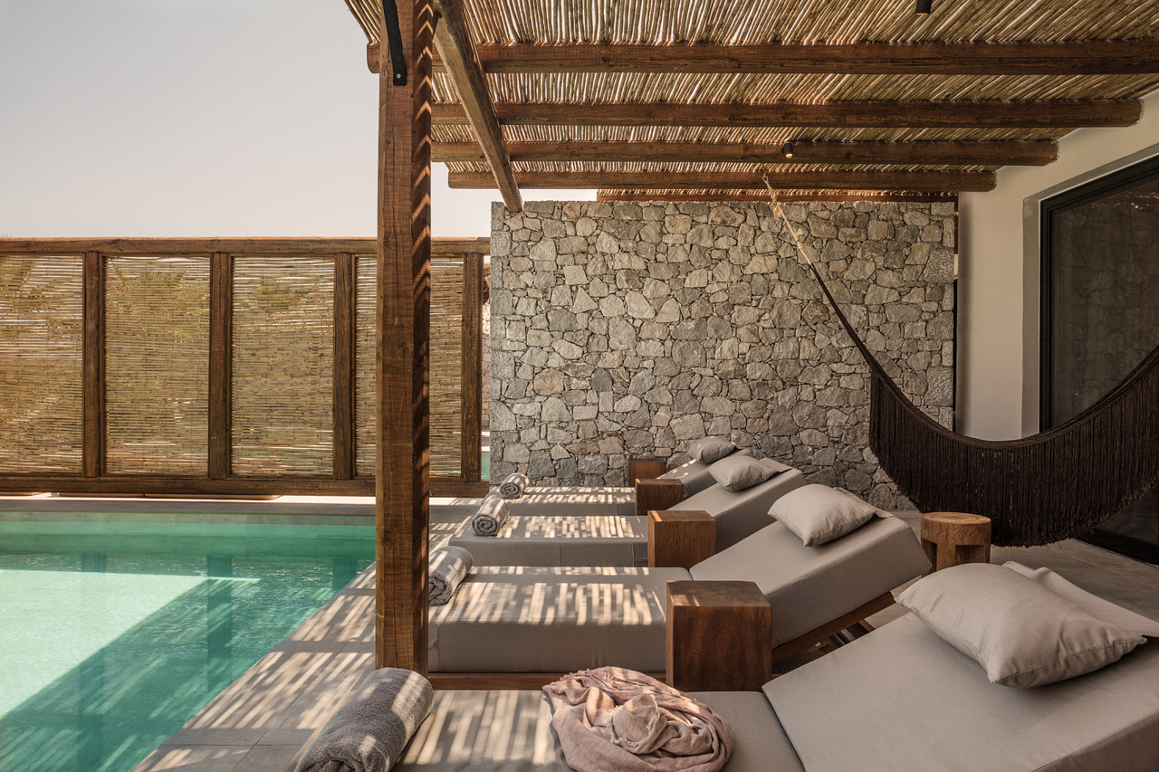 select green hotel OKU Kos villa pool