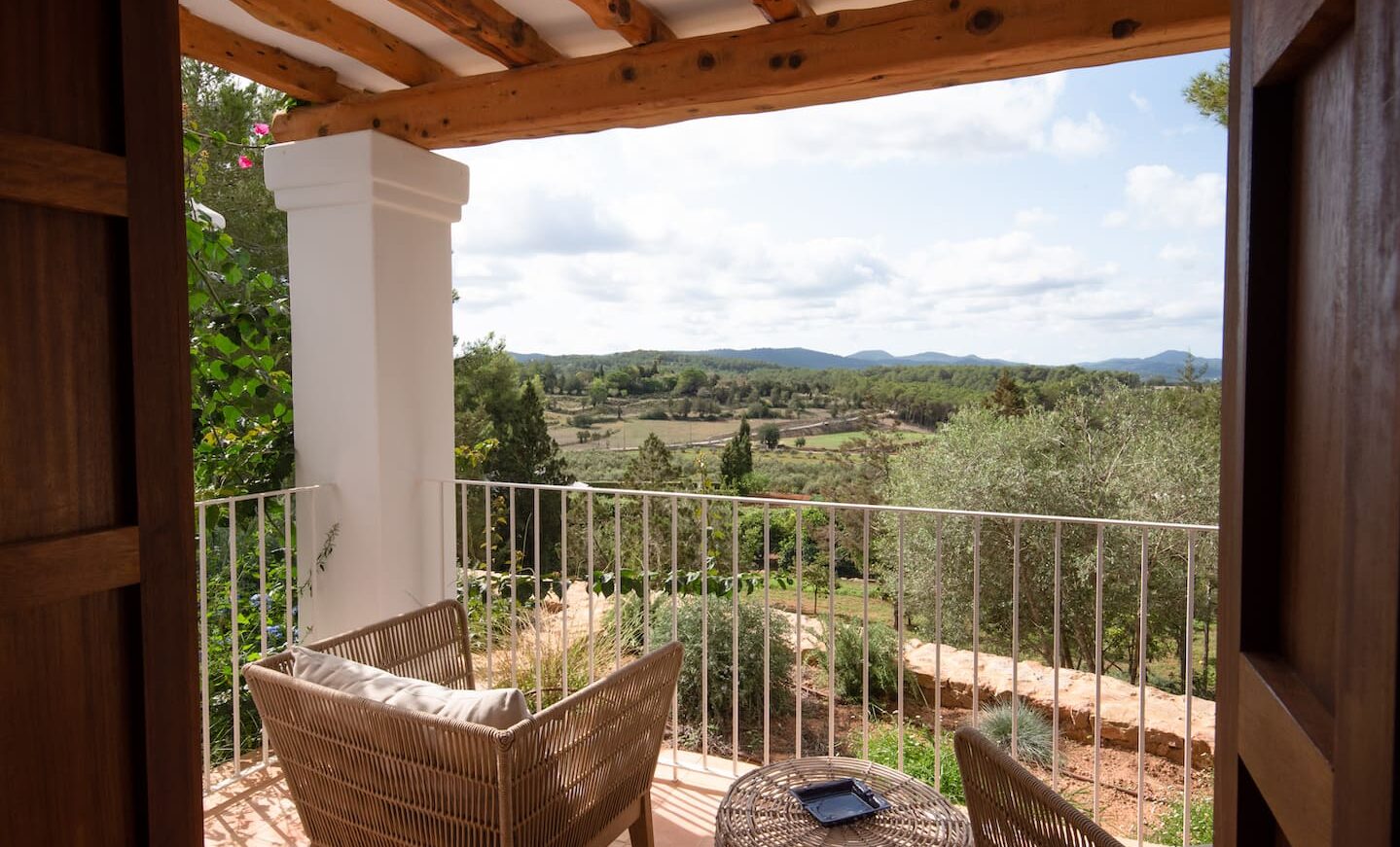 Select Green Hotels Cas Gasi Agroturismo Ibiza balcony view