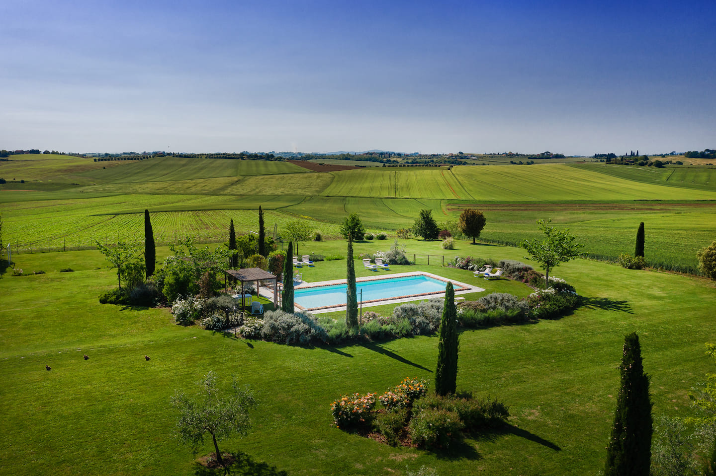 Select Green Hotels Casa Bellavista garten, felder und pool