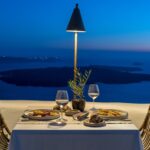 Select Green Hotels Cocoon Suites Santorini dinner caldera view