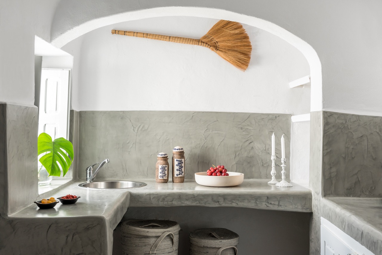 Select Green Hotels Cocoon Suites Santorini kitchenette