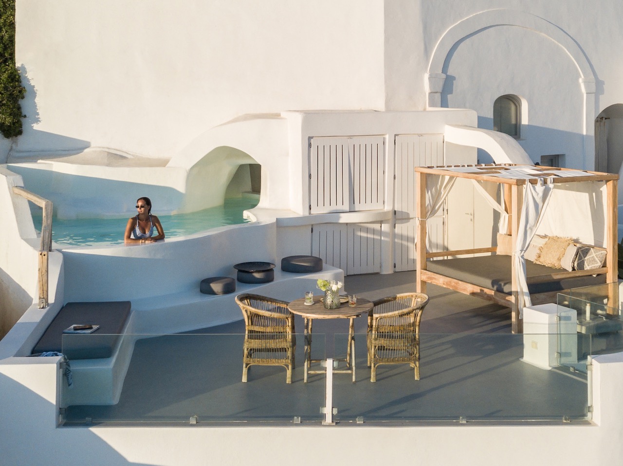 Select Green Hotels Cocoon Suites Santorini honeymoon suite