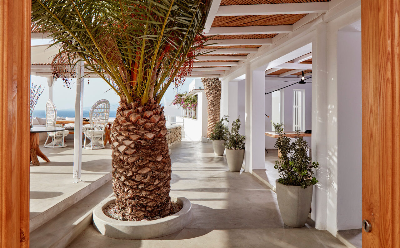 Select Green Hotels Boheme Mykonos entrance