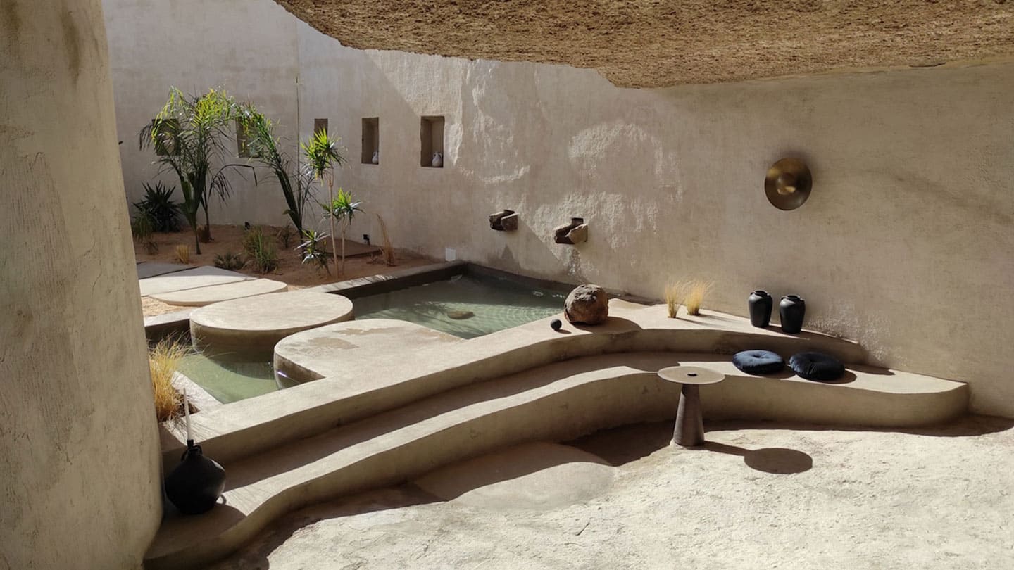 Ecohotel El Agua Teneriffa Yoga Vegan swimming pool