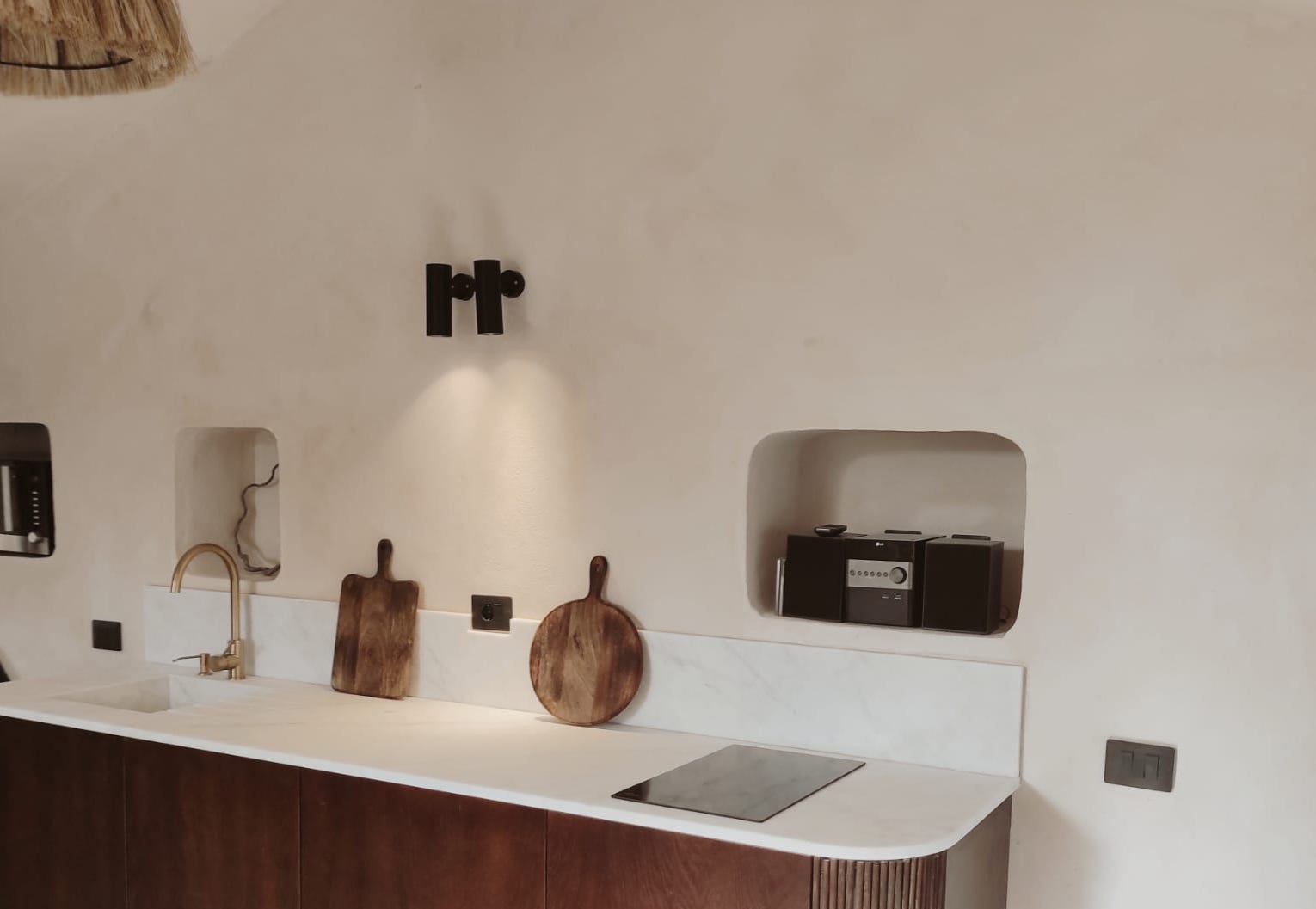 Ecohotel El Agua Teneriffa Yoga Vegan kitchen details