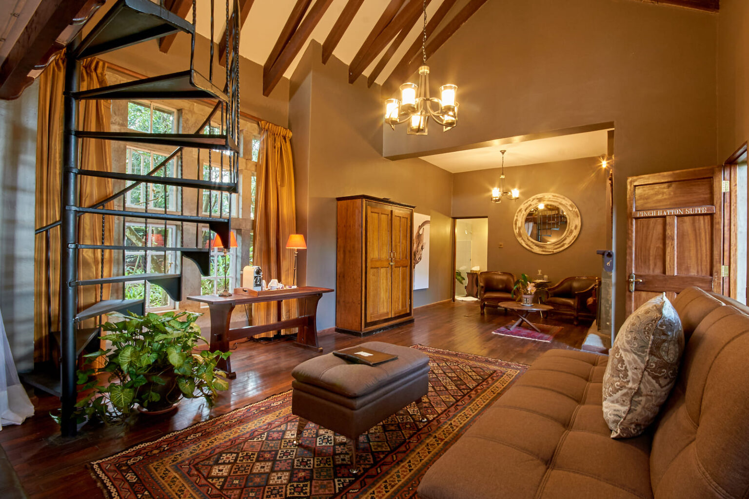 Select Green Hotels Giraffe Manor Nairobi finch hatton suite