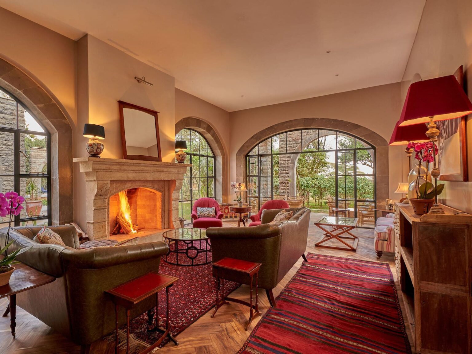 Select Green Hotels Giraffe Manor Nairobi lounge