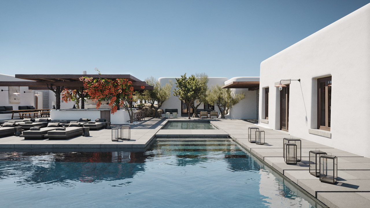 Select Green Hotels Kalesma Mykonos luxury five star hotel