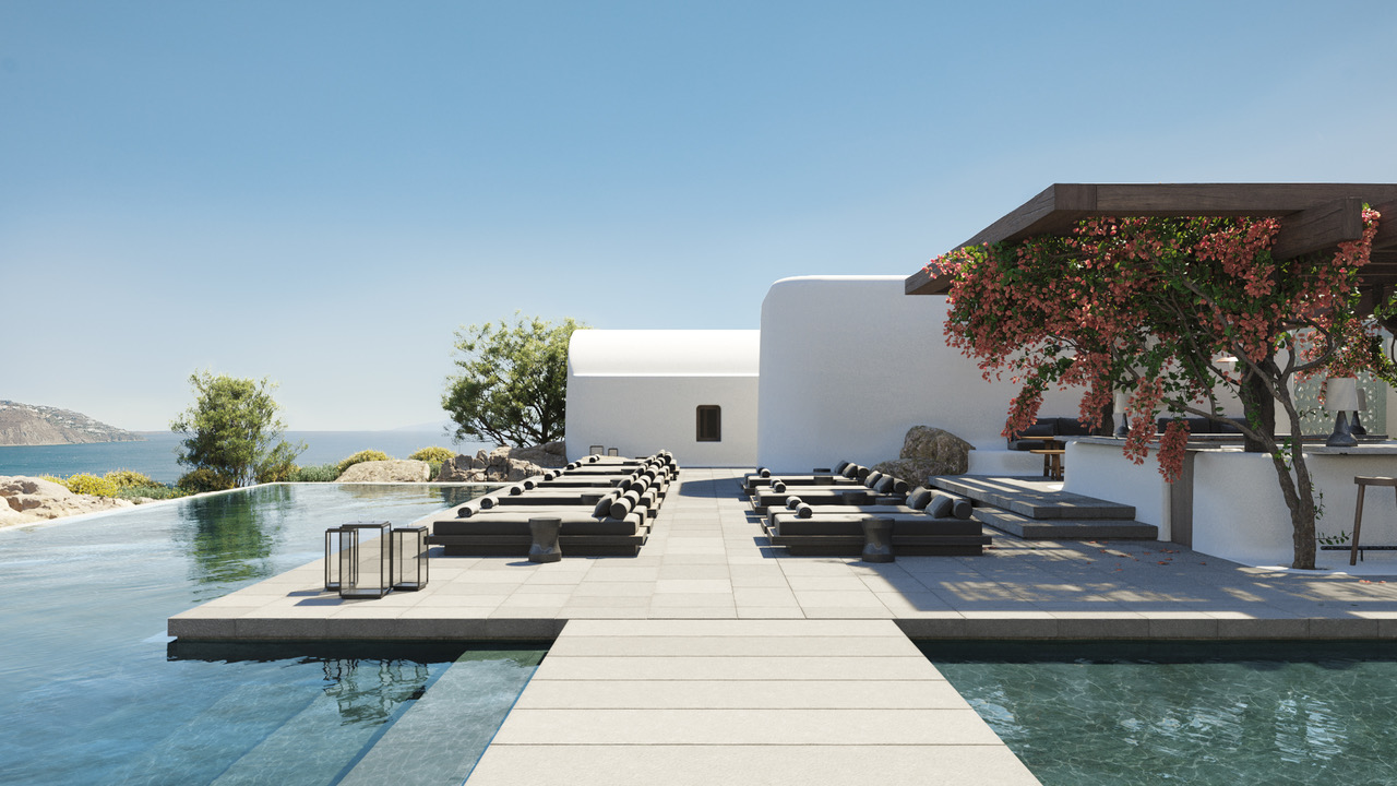 Select Green Hotels Kalesma Mykonos luxury five star hotel