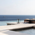 Select Green Hotels Kalesma Mykonos luxury five star hotel pool with sea view