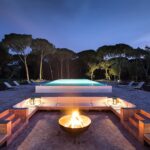 Select Green Hotels Sublime Comporta pool at night