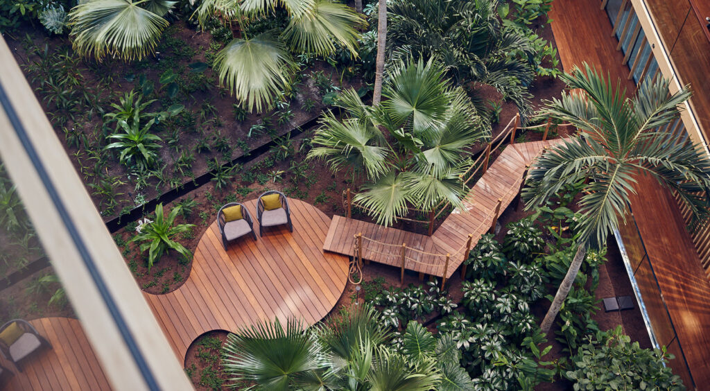 Select Green Hotels Hotel Jakarta Amsterdam subtropischer Garten