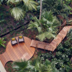 Select Green Hotels Hotel Jakarta Amsterdam tropical lobby from above