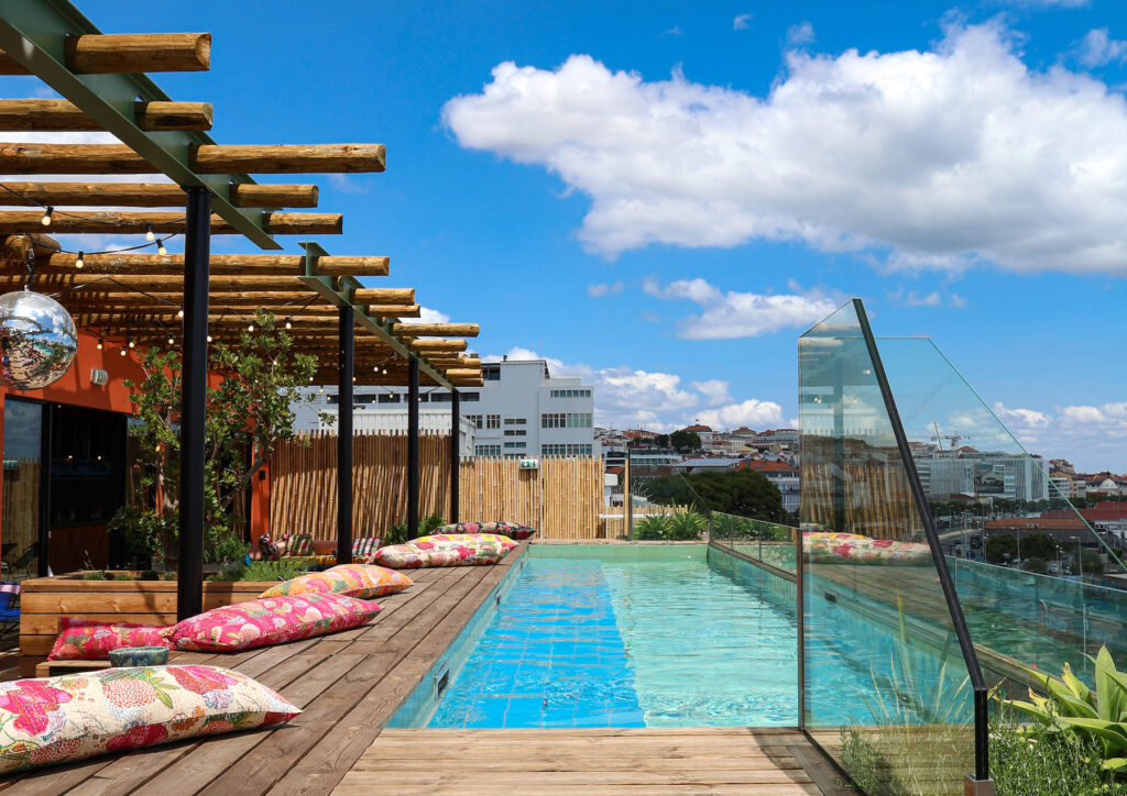 Select Green Hotels JAM Hotel Lisbon pool