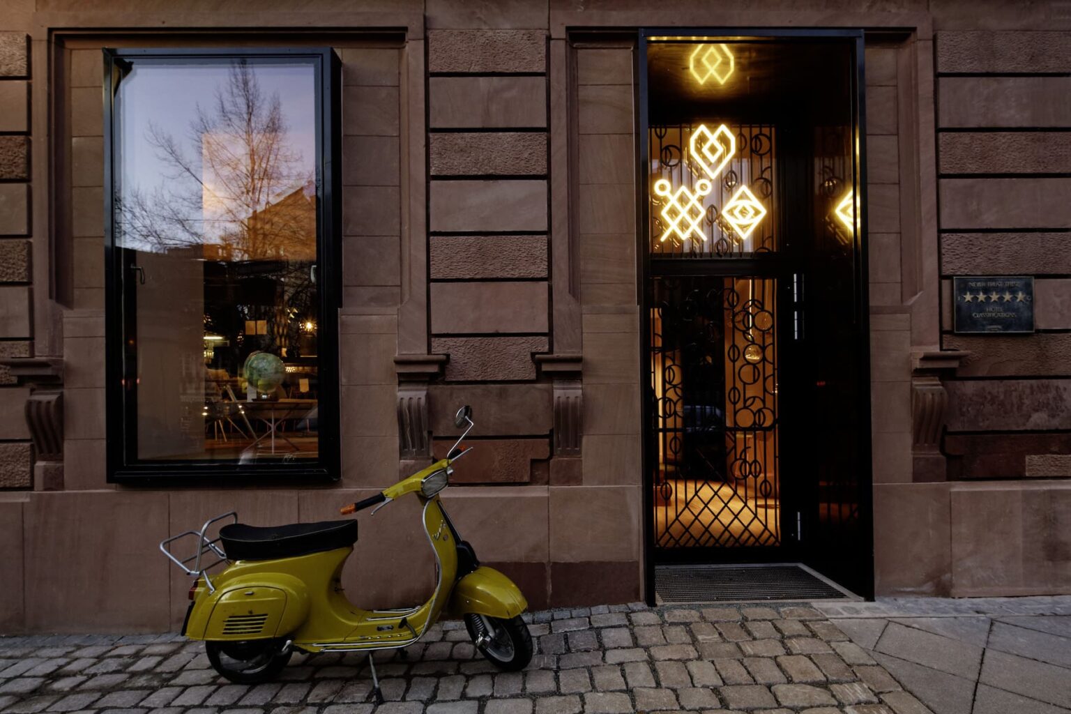 Select Green Hotels Libertine Lindenberg Zimmer Eingang