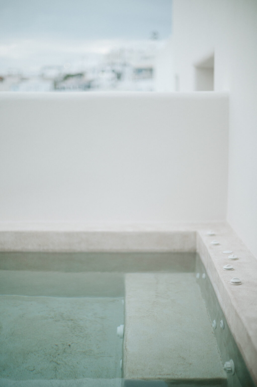 Select Green Hotels MOD vegan hotel santorini pool