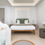 Select Green Hotels MOD vegan hotel santorini Doppelbett Zimmer