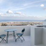 Select Green Hotels MOD vegan hotel santorini Ausblick vom eigenen Balkon