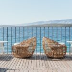 Select Green Hotels Maslina Resort Hvar lounge chairs by the beach