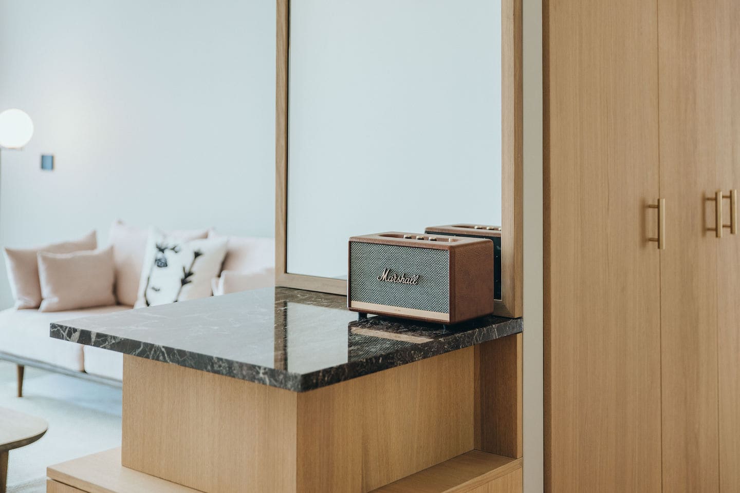 Select Green Hotels Maslina Resort Hvar Marshall Lautsprecher im Hotelzimmer