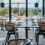 Select Green Hotels Maslina Resort Hvar Restaurant mit pool und Meerblick