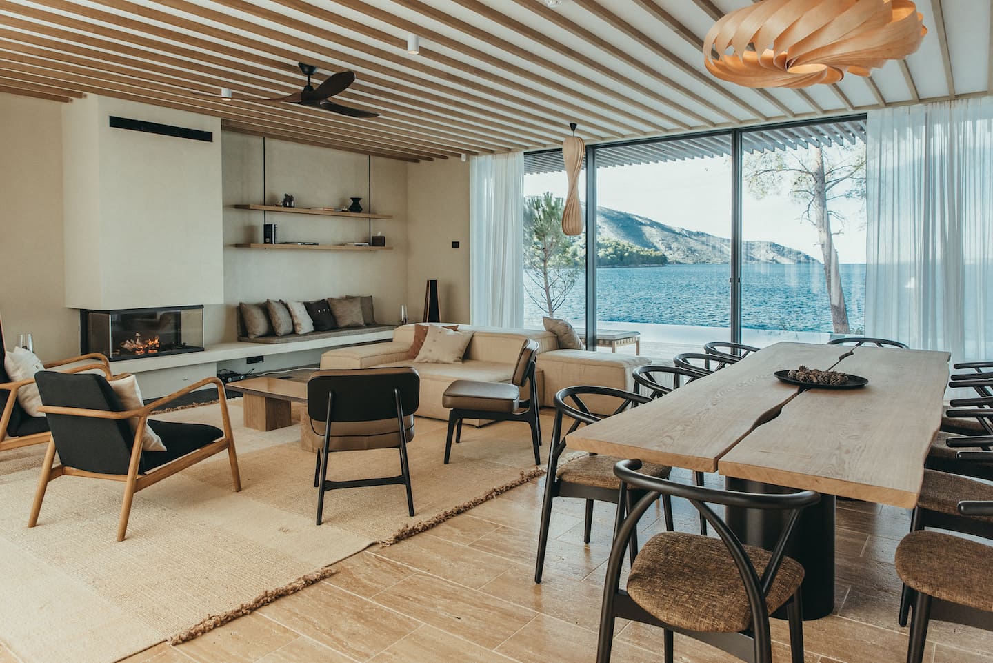 Select Green Hotels Maslina Resort Hvar privat Zimmer mit Kamin direkt am Meer