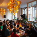 Select Green Hotels Michelberger Hotel Berlin lobby konzert