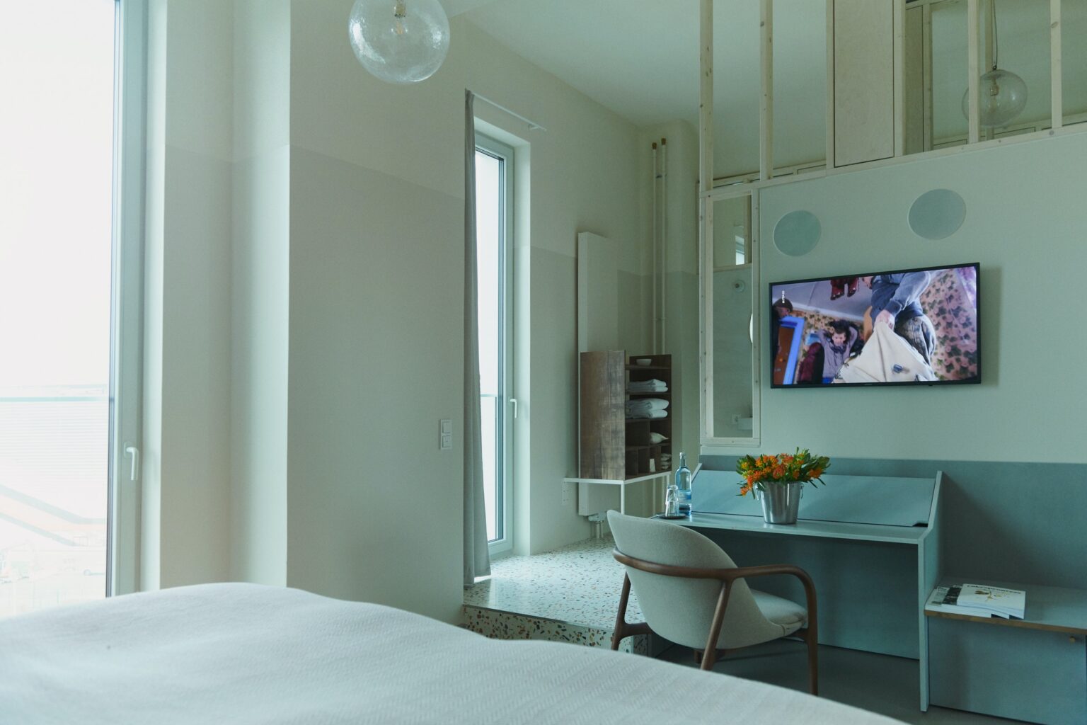 Select Green Hotels Michelberger Hotel Berlin overlook