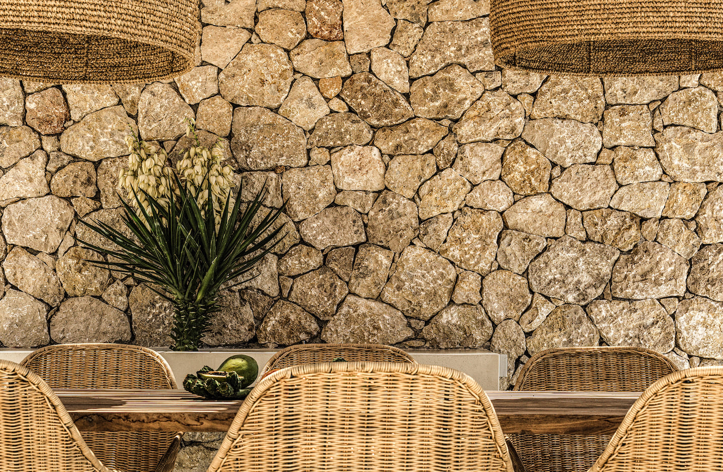 Select Green Hotels Mimi and Coco Villas Tisch an der Terrasse