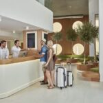 Select Green Hotels Olive Green Heraklion Rezeption mit freundlichem Empfang