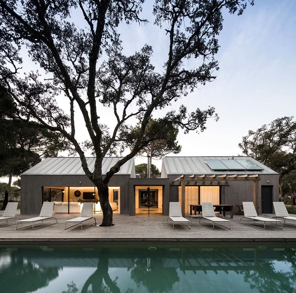 Select Green Hotels Sublime Comporta villa and swimming pool