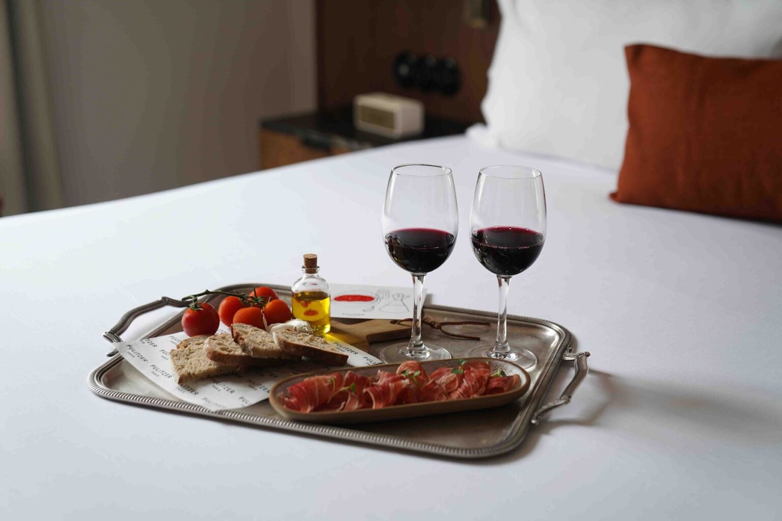 Select Green Hotels Pulitzer Paris food