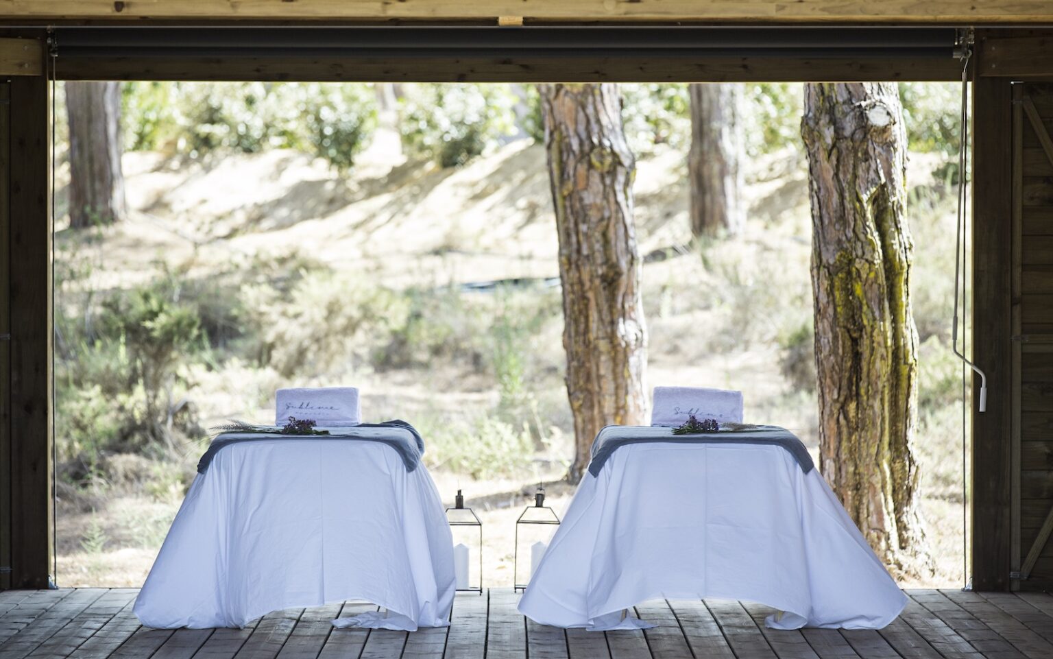 Select Green Hotels Sublime Comporta outdoor massage