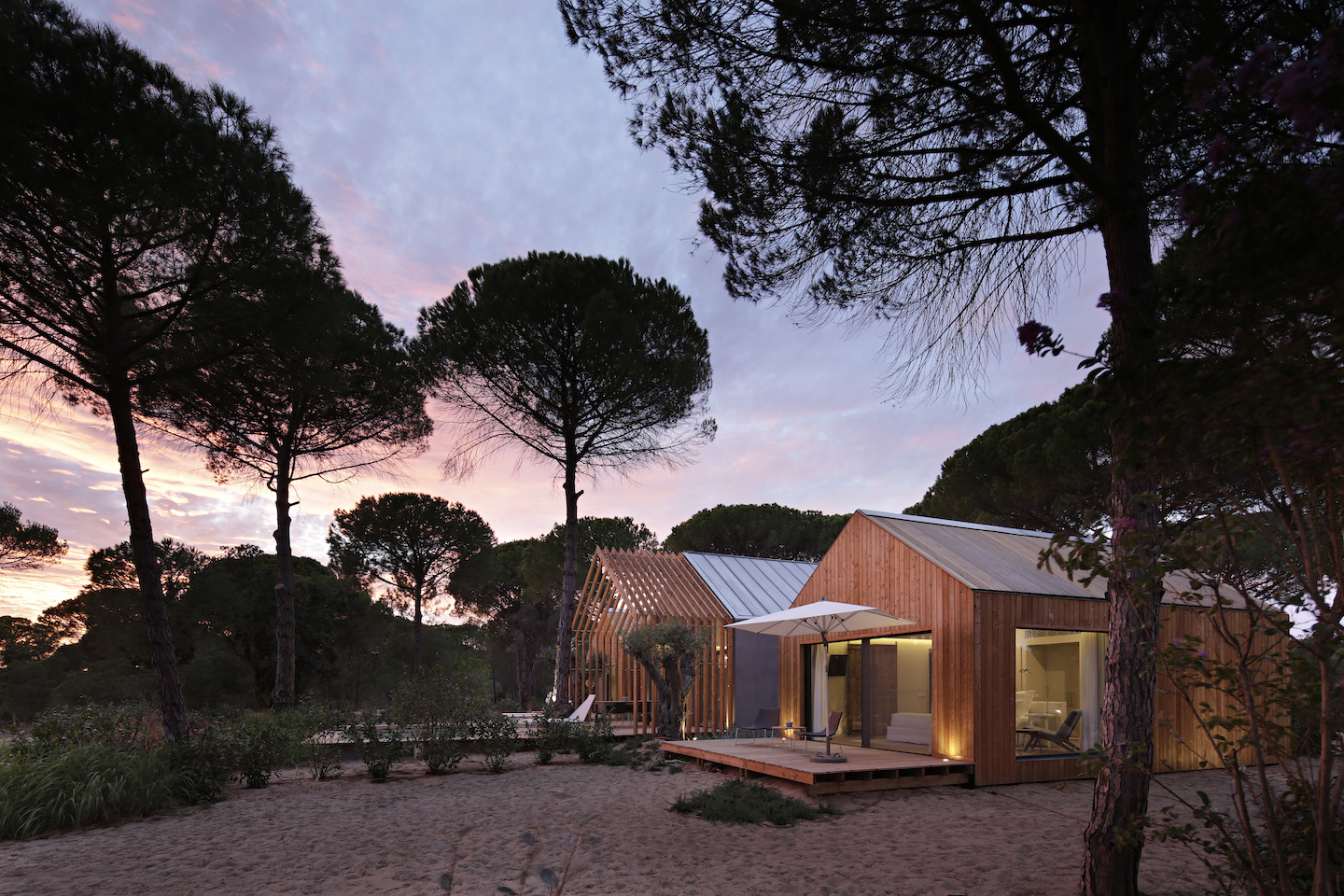 Select Green Hotels Sublime Comporta villa sunset