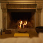 Select Green Hotels Solo Palacio Unique Apartment 8 living room fire place