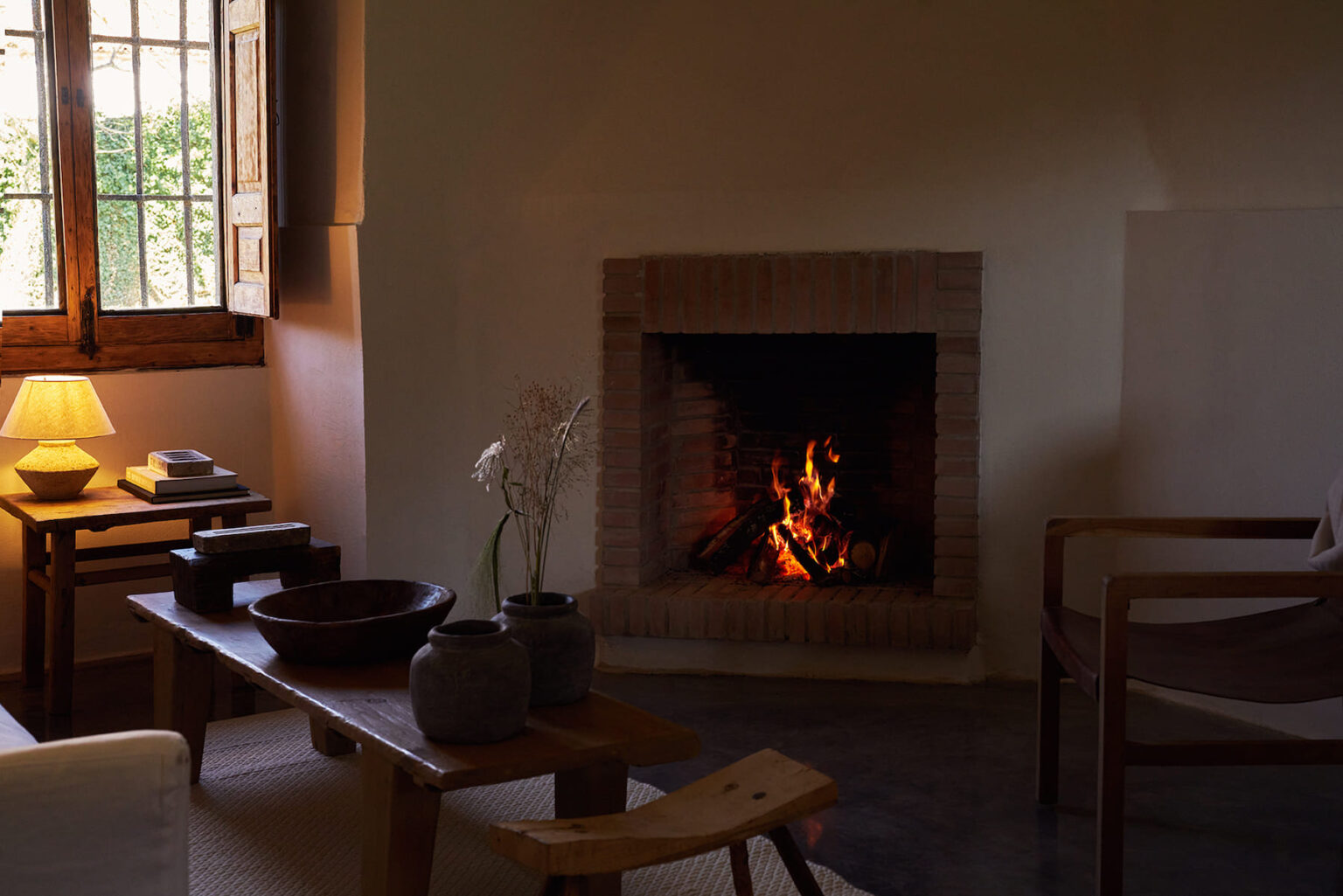 Select Green Hotels Solo Palacio Solo Loft living room fire place