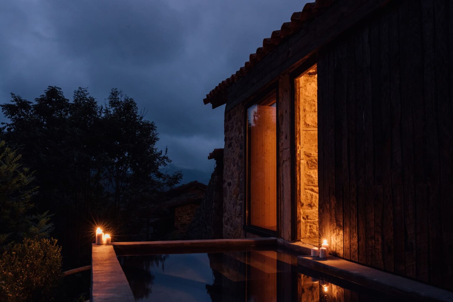 Select Green Hotels Solo Palacio jacuzzi at night wellness