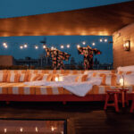 Select Green Hotels Wittmore Hotel rooftop at night