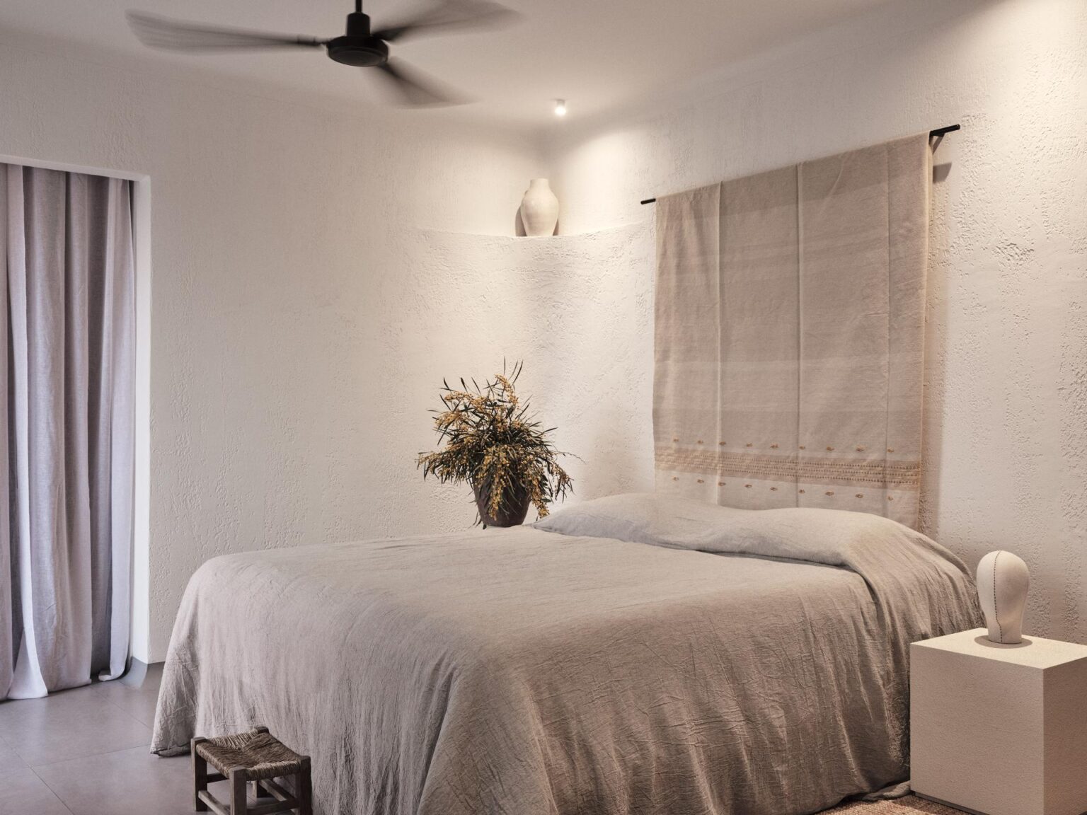 Boheme Mykonos bedroom suite