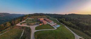 Select Green Hotels Casa di Langa aerial view